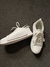 White trainers size for sale  FELIXSTOWE