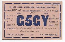 Qsl radio g5gy for sale  Shipping to Ireland