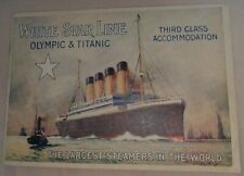 Folheto de livro Titanic cabanas de navios antigas fotos retrô desastre oceano comprar usado  Enviando para Brazil
