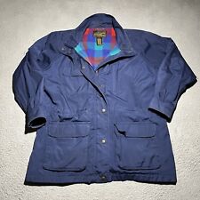 Jaqueta masculina vintage Eddie Bauer Parka casaco de trabalho XL azul lã cobertor forrado utilitário comprar usado  Enviando para Brazil