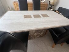 Solid marble dining for sale  PONTEFRACT