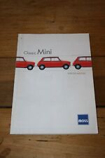 Moss classic mini for sale  ALCESTER