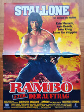 Rambo auftrag filmplakat gebraucht kaufen  Hannover