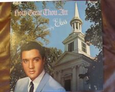 How Great Thou Art cantado por Elvis Presley - 1967 RCA Victor LSP-3758 - QUASE PERFEITO! comprar usado  Enviando para Brazil