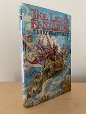 Terry Pratchett Discworld UK 1st Edition LIGHT FANTASTIC 1987 Double Signed 1/2 for sale  GREENFORD