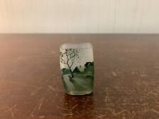 Mini vase peint d'occasion  Baccarat