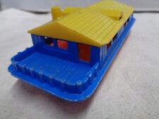 Vintage plastic HOUSEBOAT Ideal Toys 1959 1957 used house boat toy for sale  Shipping to South Africa