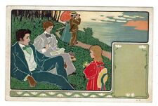 1900 jugendstil künstlerkarte gebraucht kaufen  Lahntal