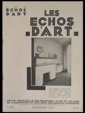 Echos art 1929 d'occasion  Rennes-