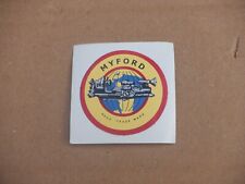 Myford decal sticker for sale  Shipping to Ireland