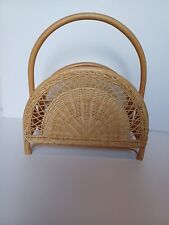 Vintage bamboo wicker for sale  Shipping to Ireland