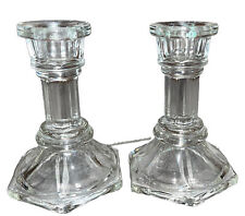 Pair clear glass for sale  Ashland