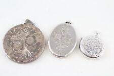 Sterling silver locket for sale  LEEDS
