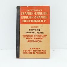 Dicionário de bolso vintage espanhol inglês para todos David McKay comprar usado  Enviando para Brazil