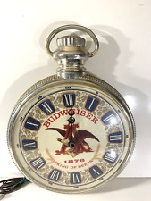 budweiser clock for sale  Plymouth