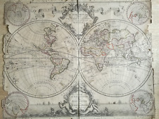 Weltkarte worldmap kupferstich gebraucht kaufen  Reichling