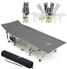 Sportneer Camp Beds for Adults, 74 * 28" Extra Wide 450lbs Camping Bed, used for sale  Shipping to South Africa