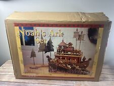 Grande 24” Vintage Sam’s Club Conjunto de Arca de Noé de Madeira Darling Animals & Noah NIOB comprar usado  Enviando para Brazil