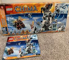 LEGO LEGENDS OF CHIMA Sir Fangar's Ice Fortress (70147) Empty Box With Manual for sale  Shipping to South Africa