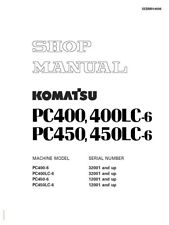 Usado, Escavadeira hidráulica manual de oficina compatível com KUMATSU PC400 e PC450-6 comprar usado  Enviando para Brazil