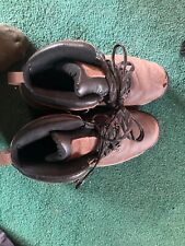 Usado, Botas de caminhada Timberland Flume impermeáveis couro marrom escuro 18128 masculinas tamanho 8.5 comprar usado  Enviando para Brazil