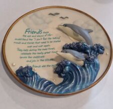 Dolphin figurine plate for sale  Reinholds