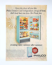 Używany, Philco lodówko-zamrażarka ad vintage 1964 oryginalna reklama retro na sprzedaż  Wysyłka do Poland