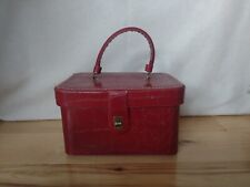 Vintage luggage red for sale  Damascus