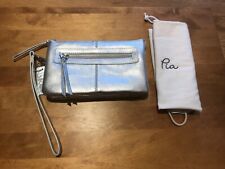 Pia silver leather for sale  HITCHIN