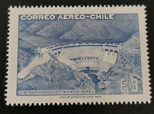 Chile: 1969 Rapel Hydro-electric Project 3 E. Selo colecionável. comprar usado  Enviando para Brazil