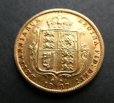 Victoria 1887 half for sale  Shipping to Ireland
