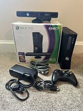 Microsoft Xbox 360 with Kinect 4GB Black Console for sale  Shipping to South Africa