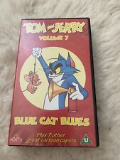 TOM & JERRY BLUE CAT BLUES VOL 7 VHS VIDEO KIDS CHILDREN Vintage 1991 for sale  RUNCORN