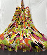 Vestido de seda estampado geométrico icônico Emilio Pucci comprar usado  Enviando para Brazil