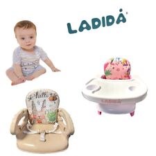 LADIDA Pink Unicorn or Beige Bunny Baby Portable Booster Seat Feed Tray 151/152, used for sale  Shipping to South Africa