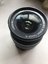 Canon Zoom Lens EF-S 18-55mm 1:3.5-5.6 IS Image Stabilizer Untested for sale  Shipping to South Africa