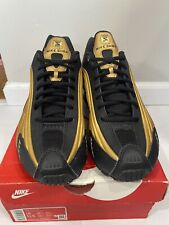 Used, Size 10 - Nike Shox R4 Metallic Gold for sale  Shipping to South Africa