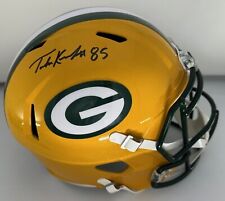 Capacete de velocidade Packers Tight End TUCKER KRAFT assinado em tamanho real réplica AUTO - JSA comprar usado  Enviando para Brazil