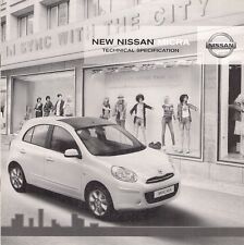 Nissan micra specifications for sale  UK