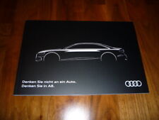 Audi prospekt brochure gebraucht kaufen  Seelze