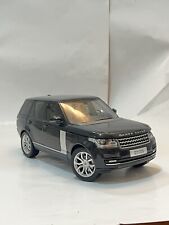 Autos Welly GT escala 1:18 Land Rover Range Rover SUV SUV modelo diecast negro coche segunda mano  Embacar hacia Argentina