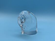 crystal clear paperweight for sale  LONDON