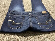 AE AMERICAN EAGLE OUTFITTERS SKINNY STRETCH WOMENS JEANS SIZE 8, used for sale  Chesapeake