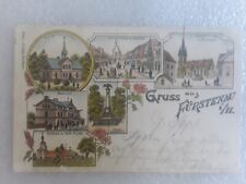 Alte Litho AK Gruss aus Fürstenau i/H. bei Osnabrück,  1899 ???, gebraucht gebraucht kaufen  Haren
