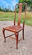 Single Antique Figured Solid Wood Hoop Back Compass Seat Dining Chair for sale  Shipping to South Africa