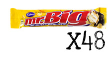 Mr. Big Chocolate Candy Bar 60g x 48 canadiense FRESCO DE CANADÁ segunda mano  Embacar hacia Argentina