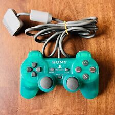 Controle DualShock verde claro PlayStation 1 Japão PS1 PSX Sony, usado comprar usado  Enviando para Brazil