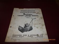 Ransomes minor motor for sale  Shipping to Ireland