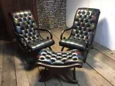 Chesterfield slipper chairs for sale  POTTERS BAR