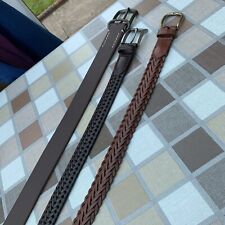 Leather men belts.m for sale  WELSHPOOL